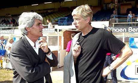 Ligue DS11 de l association de soccer du quebecarsene_wenger_et_jean_marc_guillou
