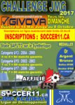 Kit Genova Ligue de developpement Soccer 11 association soccer du quebec challenge jmg