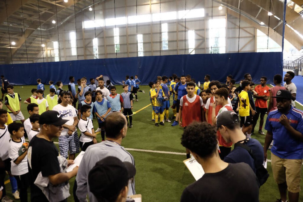 Ligue DS 11 photo groupe tournoi association de soccer du quebec