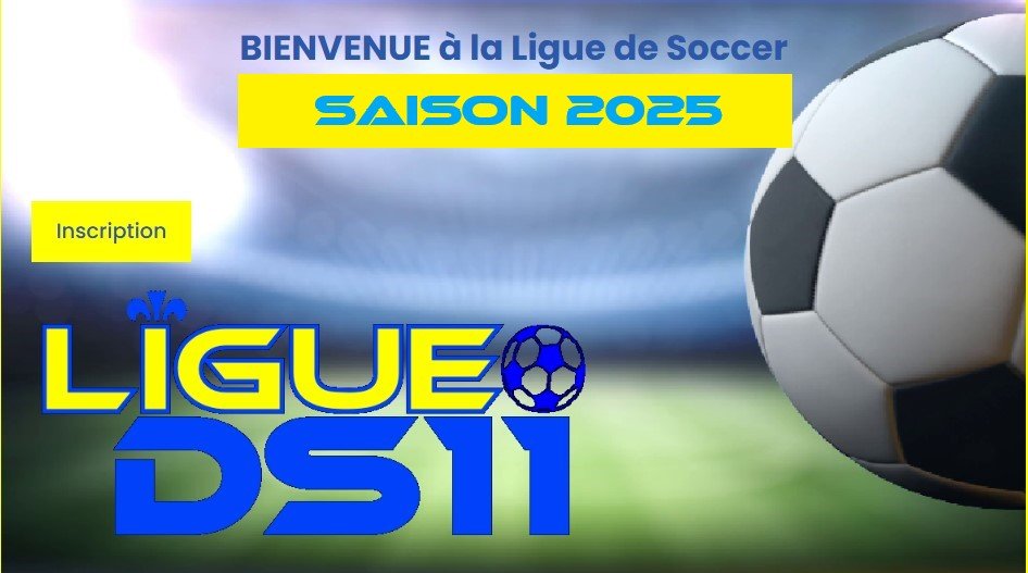 Ligue de developpement soccer11 insciptions 2025