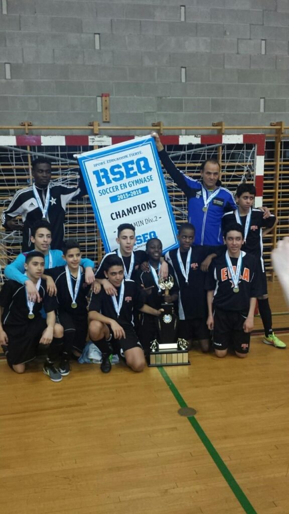 la dauversiere soccer11 champion RSEQ Benjamins Montreal