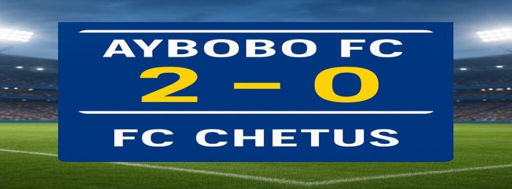 Aybobo FC 2 - 0 FC Chetus Ligue Soccer11 Coupe ASHM 2025