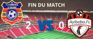 Ligue soccer 11 ashm semi final Gonaives SC 2 -0 Aybobo